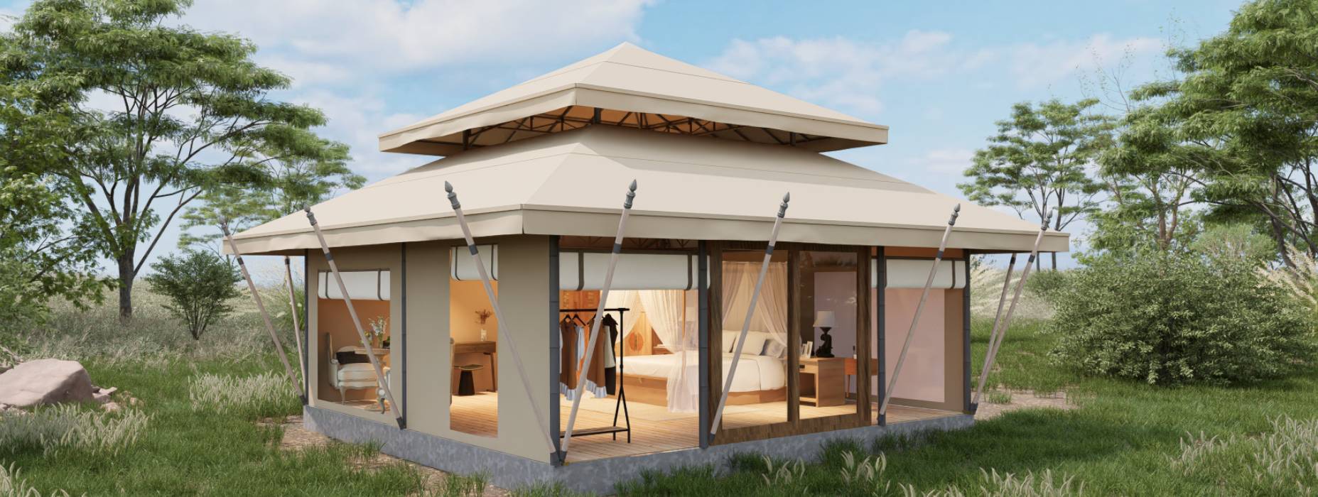 永年县户外野奢帐篷